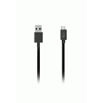 Fonex Micro-USB kaabel 1m, kuni 2,4A, must